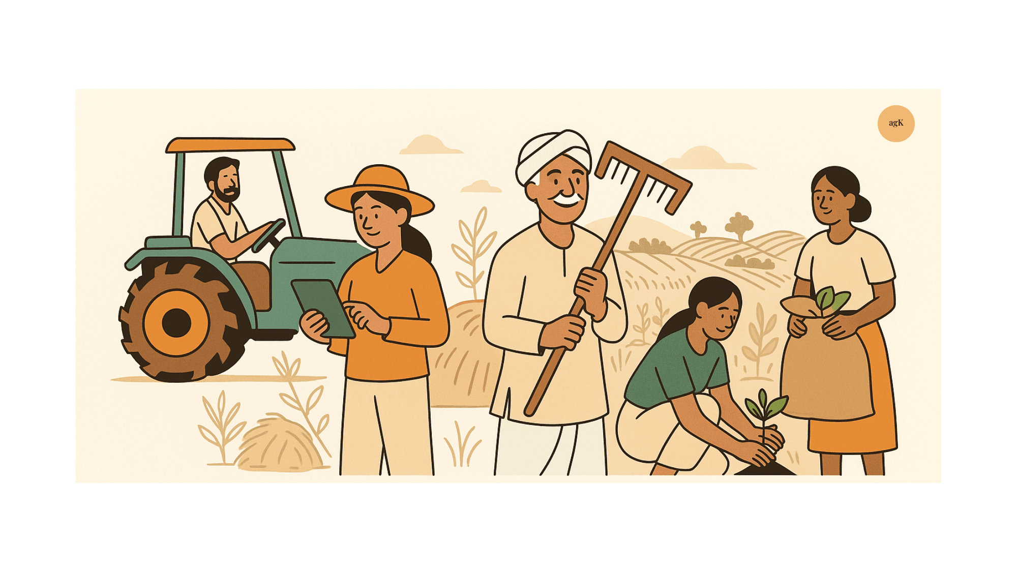 Agri Workers Graphic